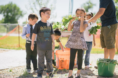 Pampered Chef and Big Green join forces to provide cooking education to 150,000 students nationwide. The kitchenware brand is providing classroom cooking tool kits to schools in Big Green's Learning Gardens program that are waiting on supplies to bring garden-fresh produce into the classroom.