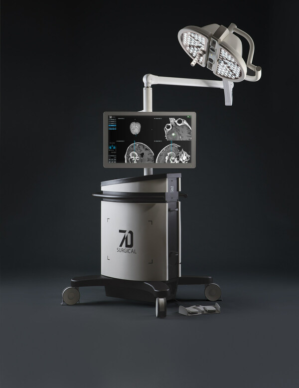 The 7D Surgical System with onboard machine-vision imaging.