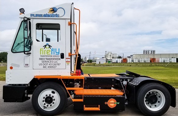 Firefly Transportation Services and Orange EV Commercially Deploy First Pure Electric Class 8 Truck in Michigan