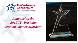 The Veterans Consortium Announces 2018 National Pro Bono Mission Partner Awardees