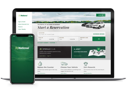 National's new website and app are delivering the kind of technology that business travelers are looking for today.