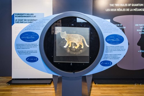 Ontario Science Centre breaks down barriers to understanding science (like Shrödinger’s cat) with QUANTUM: The Exhibition and New Eyes on the Universe opening August 18, 2018. (CNW Group/Ontario Science Centre)