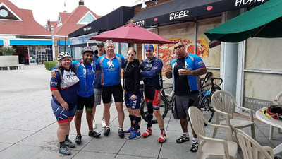 Warriors and guests learn about the basic safety and discover the health benefits of group cycling during recent Wounded Warrior Project event.