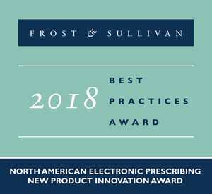 Surescripts Recognized by Frost &amp; Sullivan for Revolutionizing E-Prescribing with Prescription Price Transparency and Authorization at the Point of Care