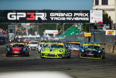 The Ultra 94 Porsche GT3 Cup Challenge Canada by Yokohama returned to the Grand Prix de Trois-Rivires (GP3R) for the weekend of August 11-12, completing two races (rounds nine and ten) of the 2018 season (CNW Group/Porsche Cars Canada)