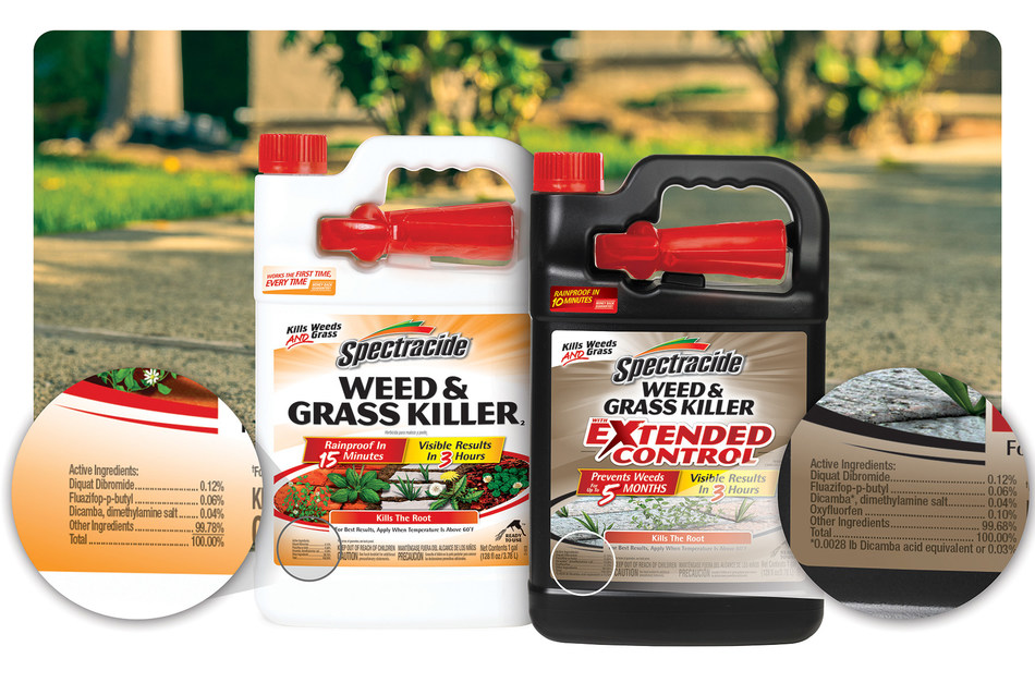 Spectracide® Weed & Grass Killer Products Not Formulated With Active
