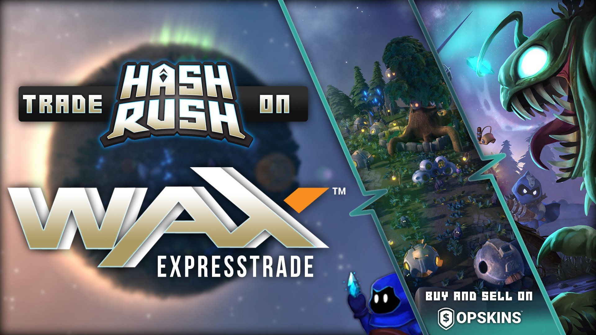 Real Time Strategy Game Hash Rush Partners With Wax And Opskins Marketplace