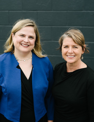 Kerri Hoffman (right), CEO of PRX, will become CEO of the combined organization. Alisa Miller (left), CEO of PRI, will become executive chair of the new organization’s board of directors. Photo Credit: Christopher McIntosh