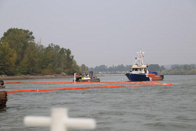 Musqueam Responds to Fuel Spill on Fraser River (CNW Group/Musqueam Indian Band)