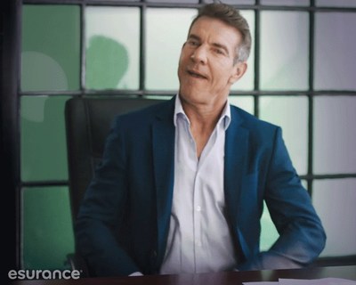 Dennis Quaid makes his appearance as the new Esurance spokesperson for its "Surprisingly Painless" brand campaign. Esurance is making insurance easy to understand, simple to use, and affordable. In other words, making insurance surprisingly painless.