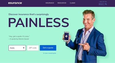 Esurance launched a new brand campaign called "Surprisingly Painless" and refreshed its website to represent how the company is making insurance easy to understand, simple to use, and affordable.