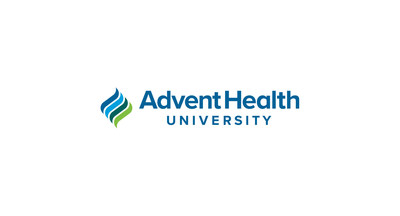 The new logo for AdventHealth University retains the legacy of the flames symbol from the Adventist University of Health Sciences' brand.