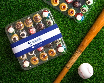 Baked by Melissa becomes an Official Cupcake of the New York Yankees.