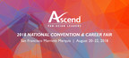 The 2018 Ascend National Convention to Take Place at the San Francisco Marriott Marquis, CA on August 20th to 22nd, 2018