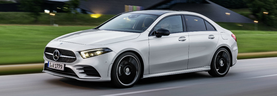 The 2019 A-Class Sedan is a compact, four-door model that is ultra modern.