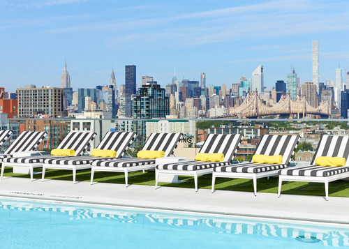 ARC offers 50,000 square feet of amenities, featuring a 70-foot long environmentally-friendly salt water rooftop pool