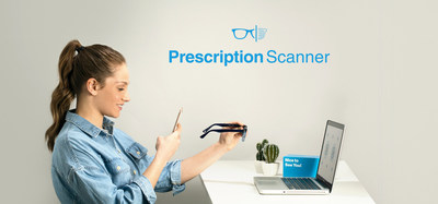 GLASSESUSA.COM LAUNCHES REVOLUTIONARY “PRESCRIPTION SCANNER” APP TO STREAMLINE EYEWEAR ONLINE SHOPPING EXPERIENCE FROM HOME