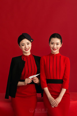 Sichuan Airlines Raises International Profile with New Cabin Crew Uniforms