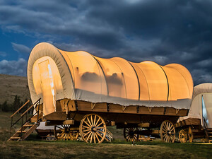 New Conestoga Wagons at Yosemite Pines RV Resort and Family Lodging Being Introduced with Special Offer