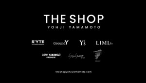 Loja da web oficial de YOHJI YAMAMOTO INC., "THE SHOP YOHJI YAMAMOTO", será lançada globalmente em 22.8.2018