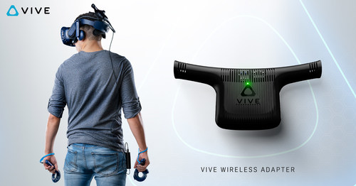The new Vive Wireless Adapter cuts the cable back to the PC, delivering an unprecedented VR experience for Vive customers.