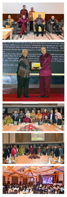 P1-5:Father of Atmospheric Water Generation Dato' Sri Ng Tat-Yung attended Royal Charity Dinner in Malaysia and received Highest Honorary Commendation