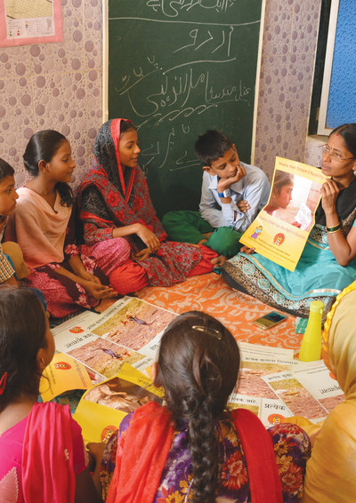 Pratham’s programmes to teach Indian’s underprivileged children basic literacy and numeracy in the Learning Camps (PRNewsfoto/LUI Che Woo Prize Limited)