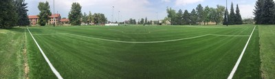 GreenFields POWERSPORT Diamond installed at CU Boulder’s Kittredge Fields, which hosts a variety of intramural sports and is home to the Buffaloes’ women’s lacrosse team.