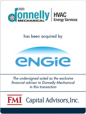 FMI Advises Donnelly Mechanical Corporation in sale to ENGIE North America Inc.