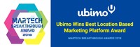 Ubimo Wins 'Best Location Based Marketing Platform' in 2018 MarTech Breakthrough Awards Program