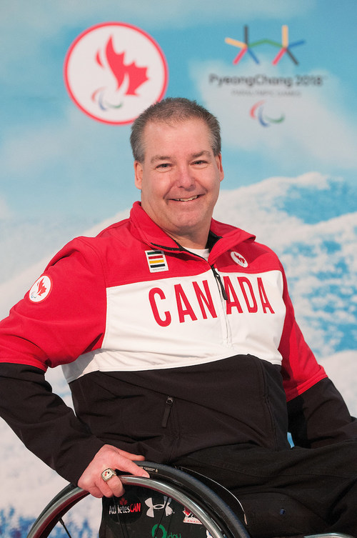 Todd Nicholson, Chef de Mission for the Canadian Paralympic Team at the PyeongChang 2018 Paralympic Winter Games, has been named Chair of Own the Podium. PHOTO: Canadian Paralympic Committee (CNW Group/Canadian Paralympic Committee (Sponsorships))