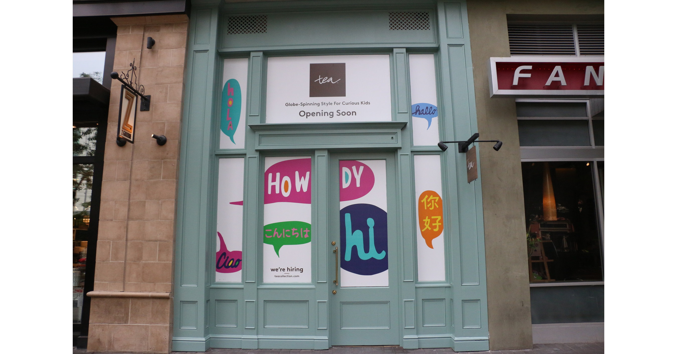 Tea Collection Introduces First CompanyOwned Store in San Jose, California