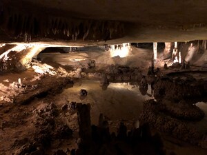 Warriors Connect with Family While Spelunking on Cave Tour