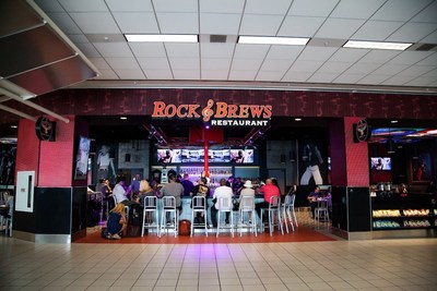 Rock & Brews is one of the many new concessions at ONT.