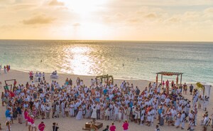Aruba Hosts Record Breaking 500 Guests At Caribbean's Largest Vow Renewal Ceremony For Second Year