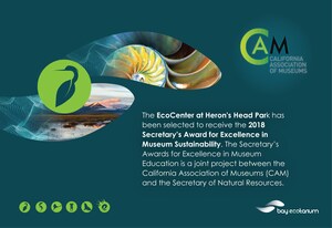 EcoCenter Park at Heron's Head Recognized for Excellence in Sustainability