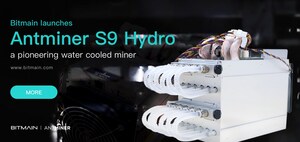 Bitmain Launches Antminer S9 Hydro, a Pioneering Water Cooled Miner