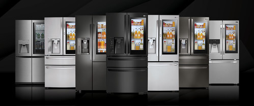 LG Electronics USA is doubling its award-winning line of LG InstaView™ Refrigerators in response to growing consumer demand, offering consumers even more ways to customize their kitchen with their choice of configuration and finish – including PrintProof™ matte black, as well as black stainless and traditional stainless steel.