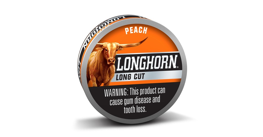 Longhorn Moist Snuff Adds Wintergreen Chill and Peach to Its Flavor Mix