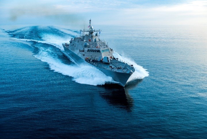 The future USS Wichita completed Acceptance Trials in Lake Michigan this summer.