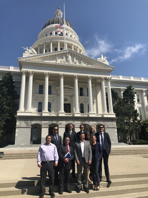 Members of the Cannabis Distribution Association Successfully Lobby for the Passage of SB 311