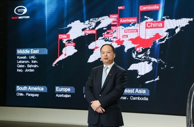 GAC Motor a créé des réseaux mondiaux de vente et de services dans 15 pays et régions du globe (PRNewsfoto/GAC Motor)