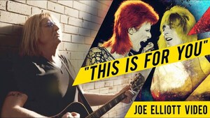Def Leppard's Joe Elliott Releases Touching Video Tribute To Friend, Legendary Guitarist Mick Ronson On Anniversary Of David Bowie's Classic "John, I'm Only Dancing" Video
