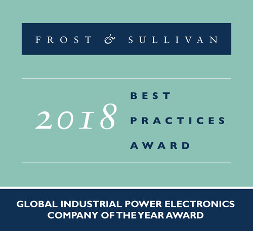 2018 Global Industrial Power Electronics Company of the Year Award