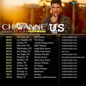 Con 3 SOLD OUT épicos CHAYANNE® arrancó la gira "Desde el Alma" en Estados Unidos