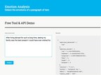 Identify Emotions in Written Text - Twinword Inc. Announces New Emotion Analysis API