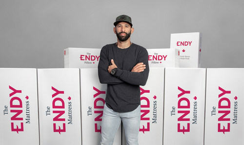 Iconic athlete and former Toronto Blue Jays star Jose Bautista joins Endy, Canada's leading online mattress brand, as investor. (CNW Group/Endy (Overwater Ltd.))