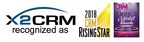 X2CRM Receives 2018 CRM Rising Star Award