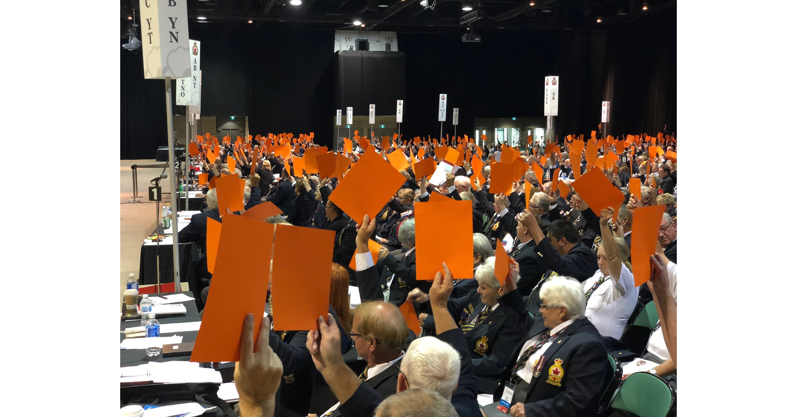 Speakers, delegates move agenda forward at Royal Canadian Legion