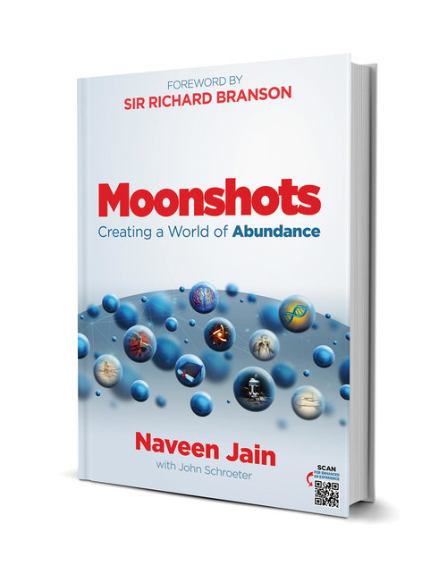 Moonshots: Creating a World of Abundance available October 1st.